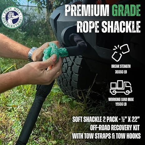 Soft Shackle 2 Pack